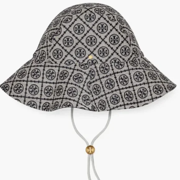 Tory Burch T Monogram Jacquard Bucket Hat